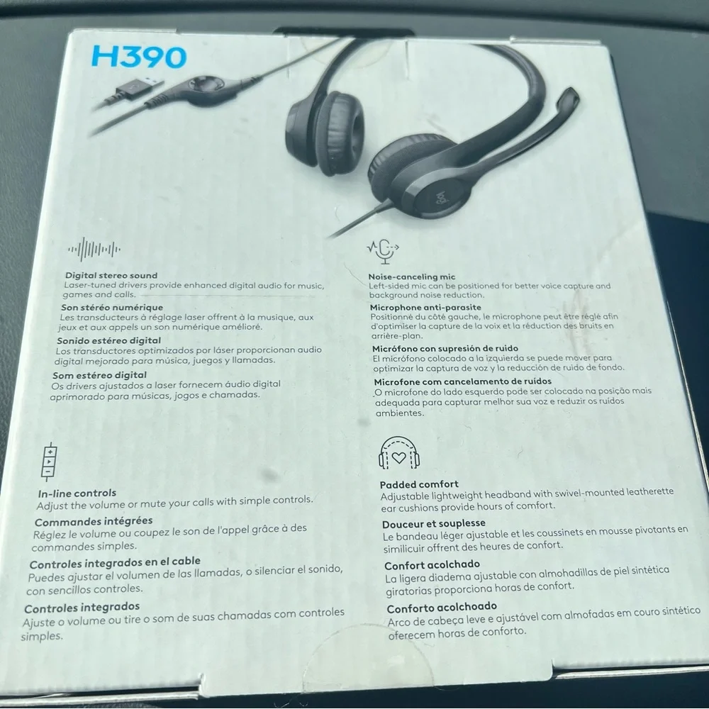 NEWLogitech H390 USB Computer Headset - Picture 2 of 2